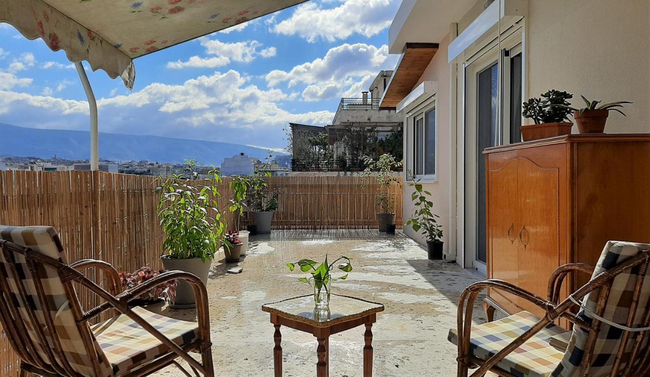 Appartamento Sunshine Penthouse Atene Esterno foto