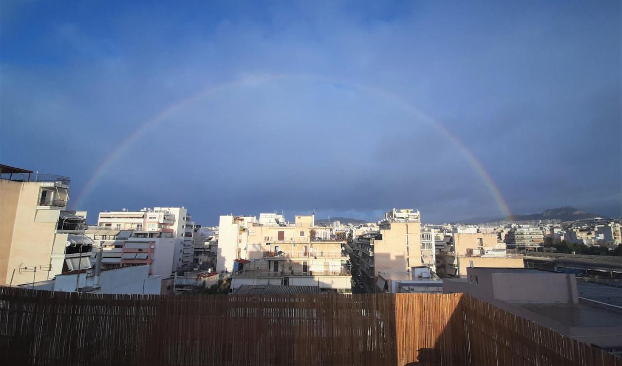 Appartamento Sunshine Penthouse Atene Esterno foto